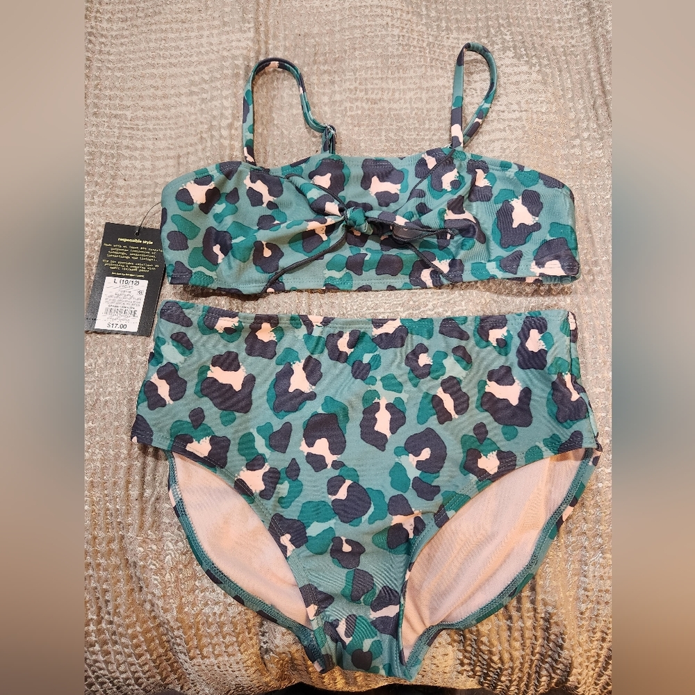 Art Class Two Piece Girls Swimsuit